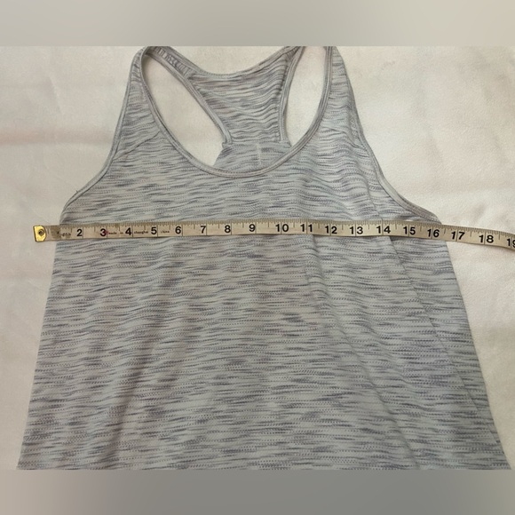 Lululemon Essential Tank Tiger Space Dye Black White 3570 - Picture 3 of 11